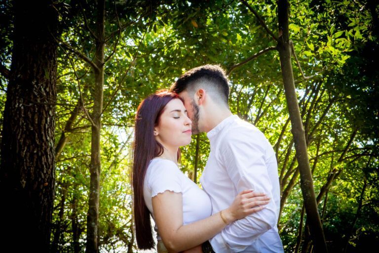 Sesión de pareja en Miño.