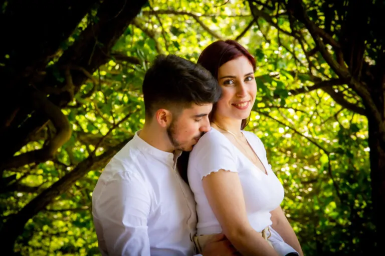 Sesión de pareja en Miño.