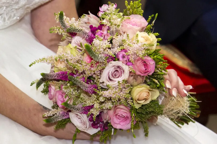 Ramos de novia originales.